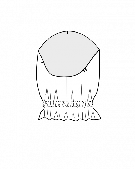 La manche Divine courte