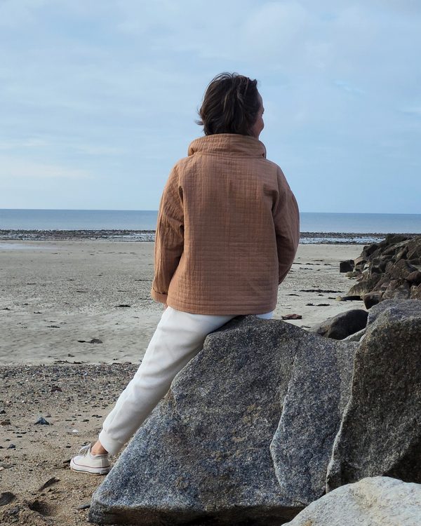 Vareuse Marina en coton matelassé de chez La Maison Naive