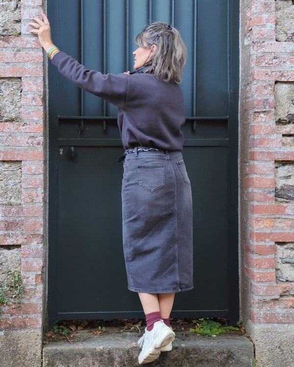 Sweatshirt Marina en molleton Mercerine