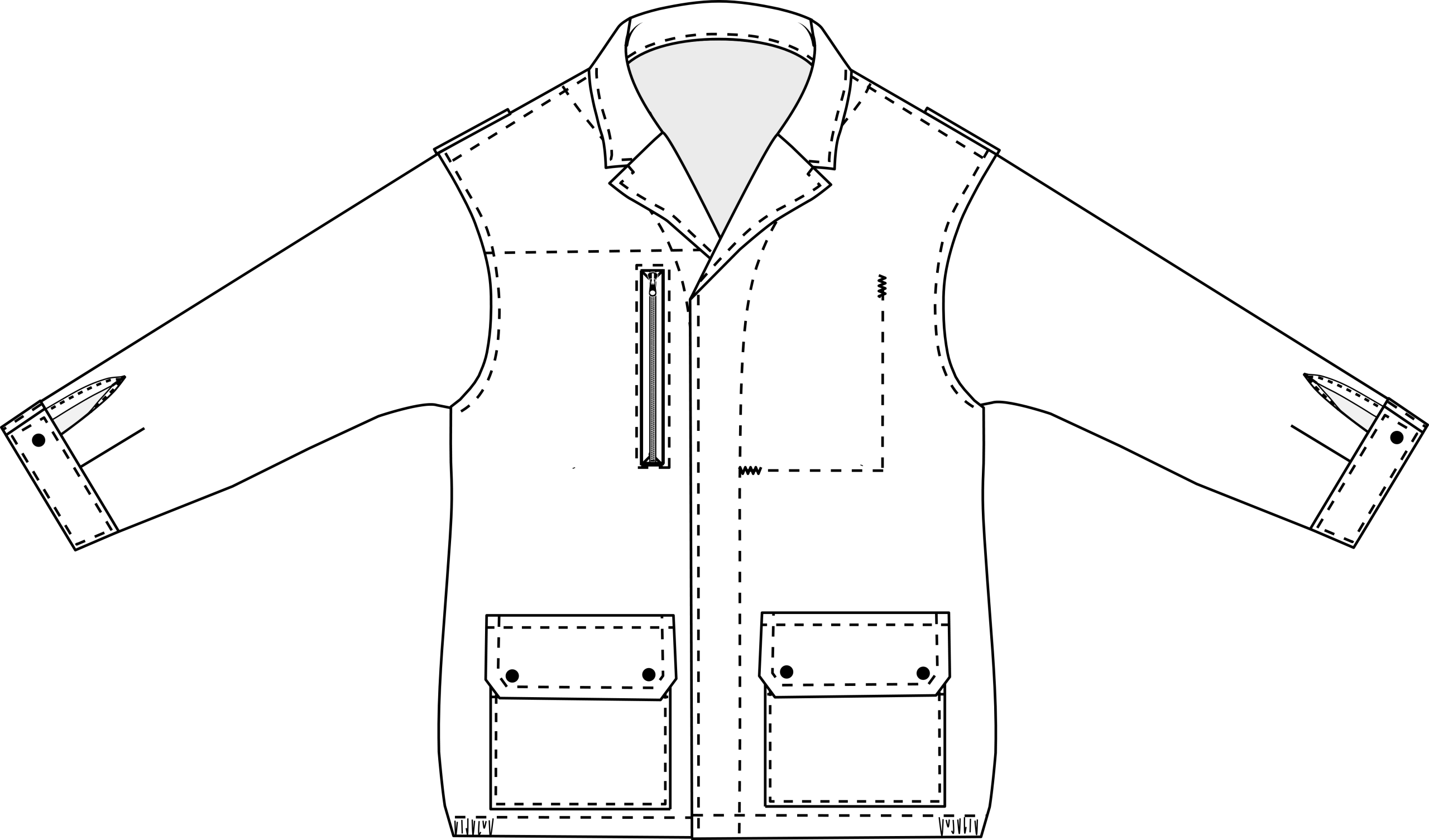 Sketch veste Jane avec 1 poche passepoilée
