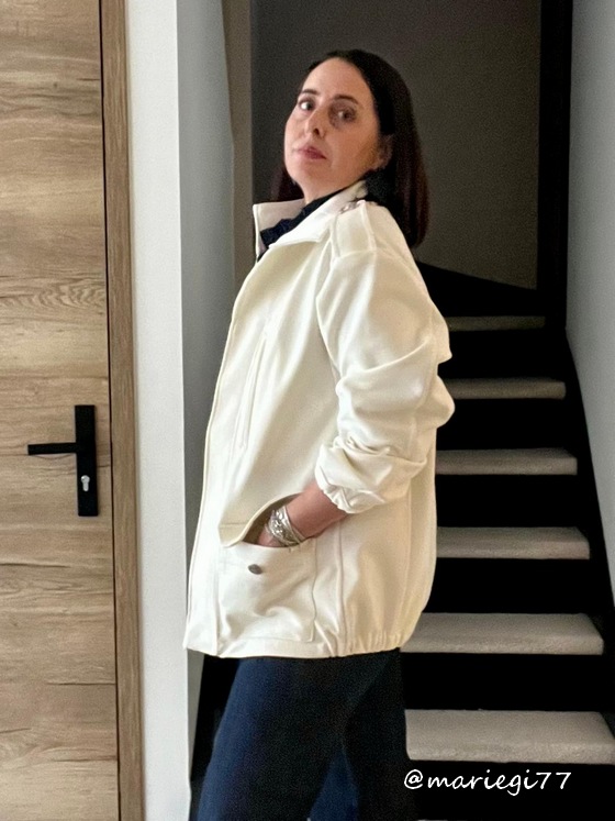 Veste Jane en maille Milano @mariegi77